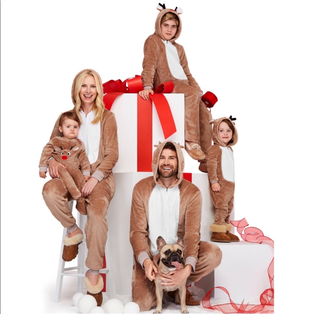 North Pole Trading Co Reindeer PJ (kids)